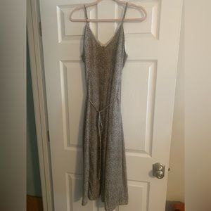 Leopard print Sienna Sky Midi Dress